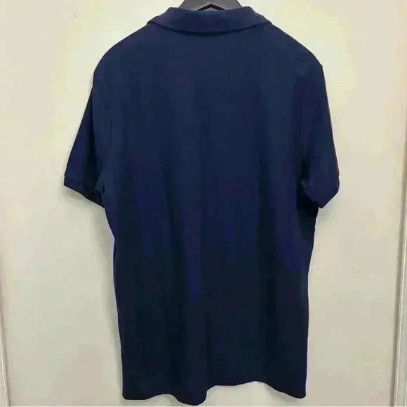 US Polo Assn Shirt Men's Blue Navy Short Length Collared Top Association Size L - Picture 2 of 6